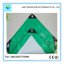 Dark Green&Gray PE Tarpaulin for Fireproof Plastic Roofing Cover with Low Price